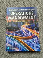 Operations management 9th edition Nigel Slack, Ophalen of Verzenden, Zo goed als nieuw