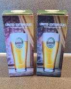 Bierglazen Heineken Limited Edition glas met historisch logo, Ophalen of Verzenden, Nieuw, Bierglas