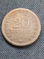 Portugees-Angola 20 Centavos 1922, Postzegels en Munten, Munten | Afrika, Losse munt, Overige landen, Verzenden
