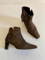 H12 Gabor maat 37,5 lage leren laarzen hak bruin schoenen, Kleding | Dames, Schoenen, Bruin, Gabor, Ophalen of Verzenden, Zo goed als nieuw