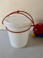 NIEUWSTAAT wasemmer van TUPPERWARE schut emmer + terra RING, Ophalen of Verzenden, Zo goed als nieuw, Bruin, Overige typen