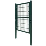 IJzeren tuinpoort hek looppoort draaihek groen GRATIS BEZORG, Staal, Verzenden, Minder dan 100 cm, 100 tot 150 cm