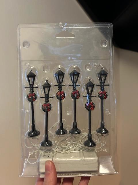 Lemax Lantern Street Lamp - set of 6, Diversen, Kerst, Nieuw, Ophalen of Verzenden