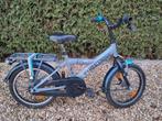 Loekie jongensfiets 16 inch grijs/ blauw, Ophalen, Gebruikt, 16 tot 20 inch, Loekie Streetwise