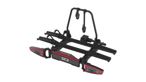 Spinder SC2 fietsendrager - Voor 2 fietsen en camper busjes, Auto diversen, Fietsendragers, Nieuw, Trekhaakdrager, 2 fietsen, Brede banden
