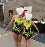 Wedstrijd pakjes Acro duo maat S en 146, Sport en Fitness, Turnen, Overige kleuren, Ophalen of Verzenden, Zo goed als nieuw, Turnpak(je)