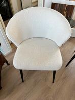 Set van 4 witte kuipstoelen - Goede staat!, Kunststof, Wit, Ophalen of Verzenden, Zo goed als nieuw