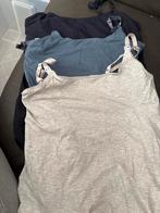 3 Voedingsshirts H&M en Prenatal, Kleding | Dames, Ophalen, Maat 42/44 (L), Zonder mouw, Grijs