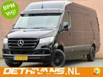 Mercedes-Benz Sprinter 317CDI 170PK L3H2 9G-Tronic / M-Bux /, Auto's, Automaat, Gebruikt, Zwart, Mercedes-Benz