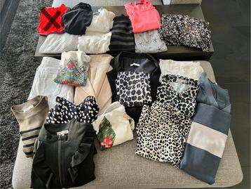Pakket dameskleding S / M nette staat top broek blouse rok beschikbaar voor biedingen