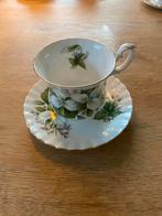 Royal Albert Trillium kop en schotel, Verzamelen, Porselein, Kristal en Bestek, Ophalen of Verzenden, Gebruikt, Porselein, Kop en/of schotel