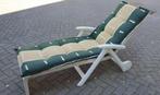 Hartman stoel / ligbed voor in de tuin of groot balkon., Tuin en Terras, Ophalen, Gebruikt, Kunststof, Verstelbaar