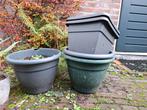 Bloempotten GRATIS, Kunststof, Rond, Ophalen of Verzenden, Zo goed als nieuw
