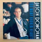 Jason Donovan - Too Many Broken Hearts (1989 - 12 Inch), Ophalen of Verzenden, 1980 tot 2000, Gebruikt, 12 inch