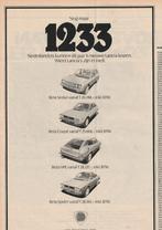 Retro reclame 1979 Lancia Beta Spider HPE Coupé Sedan auto, Verzamelen, Verzenden, Overige typen