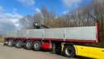 Pacton Pacton stenentrailer + 11 ton Kennis kraan | apk | St, Overige brandstoffen, Origineel Nederlands, Aanhangers en Opleggers