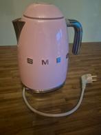 Roze Smeg Waterkoker - Zo goed als nieuw!, Witgoed en Apparatuur, Waterkokers, 1 tot 2 liter, Ophalen, Zo goed als nieuw, Rvs