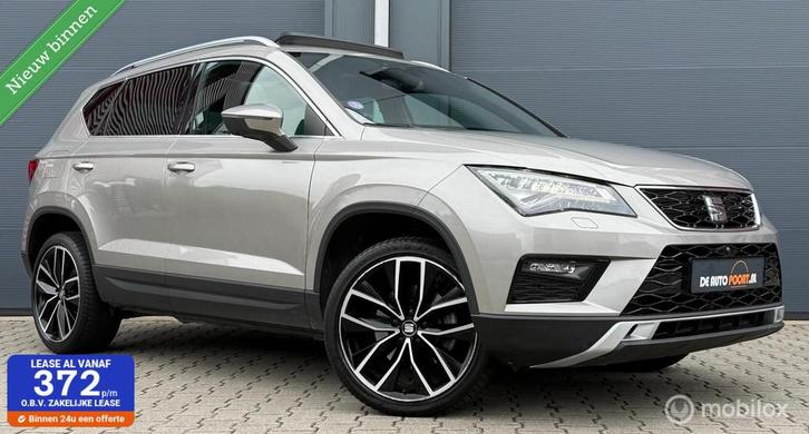 Seat Ateca 1.4 EcoTSI Xcellence DSG Pano.dak/Viritual/Leder/, Auto's, Seat, Bedrijf, Te koop, Ateca, 360° camera, ABS, Achteruitrijcamera