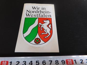 sticker Duitsland Wir in Nordrhein - Westfalen  beschikbaar voor biedingen
