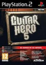 Guitar Hero 5 PS2, Spelcomputers en Games, Muziek, 1 speler, Ophalen of Verzenden, Zo goed als nieuw
