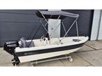 Amigo 400 met Mercury 15pk en Radio en Fish finder en meer!, 10 tot 30 pk, Zo goed als nieuw, 3 tot 6 meter, Polyester