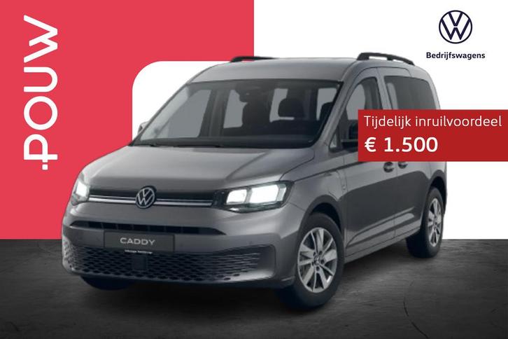 Volkswagen Caddy Kombi 1.5 TSI 150pk Hybride Life | Winter P, Auto's, Volkswagen, Bedrijf, Te koop, Overige modellen, ABS, Achteruitrijcamera