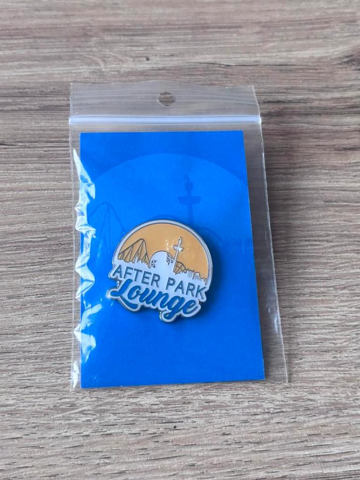 After park Lounge pin vijf zintuigen, Verzamelen, Efteling, Zo goed als nieuw, Button of Speldje, Verzenden