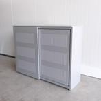 Voortman schuifdeurkast, 160x50x122cm (bxdxh) Grijs, Gebruikt, -, 100 tot 150 cm, -