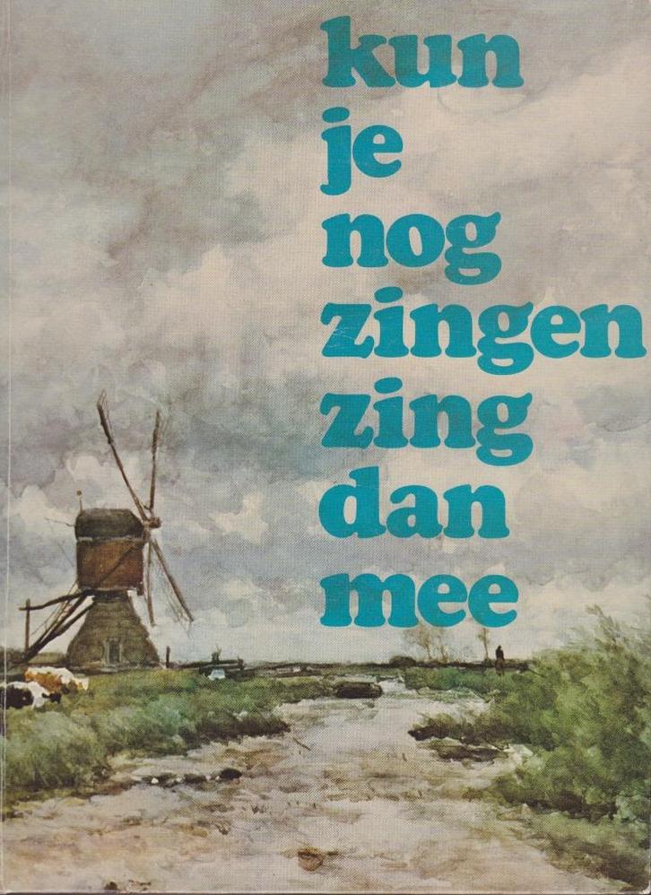 J.VELDKAMP/K.DE BOER - KUN JE NOG ZINGEN, ZING DAN MEE, Muziek en Instrumenten, Bladmuziek, Gebruikt, Artiest of Componist, Populair