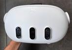 Meta Quest 3 VR headset - 128GB, als nieuw, Elite Strap, Box, Spelcomputers en Games, Virtual Reality, Ophalen of Verzenden, Nieuw