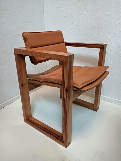 Kubus stoel, Ate van Apeldoorn, Huis en Inrichting, Stoelen, Gebruikt, Eén, Hout, Ophalen