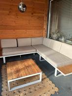 Intratuin 4-zits loungeset Orfeo aluminium, Ophalen, Gebruikt, Aluminium, Loungeset