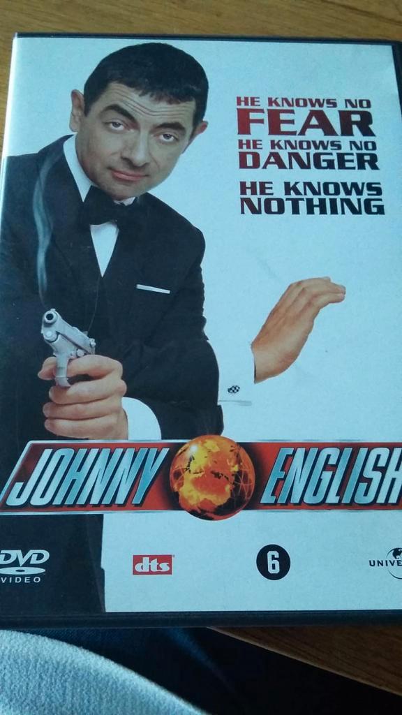 Johnny English DVD, Cd's en Dvd's, Dvd's | Komedie, Zo goed als nieuw, Actiekomedie, Ophalen of Verzenden