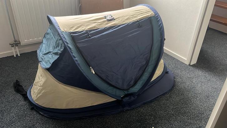 Deryan Peutertent - Ideaal voor op reis!, Kinderen en Baby's, Babywiegjes en Ledikanten, Zo goed als nieuw, Reisbedje, Ophalen of Verzenden