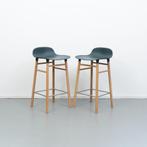 6 Normann Copenhagen Form barkruk Groen 65 cm Nieuw, Huis en Inrichting, Barkrukken, Niet ingevuld, 5 krukken of meer, Nieuw, Ophalen of Verzenden