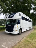 Scania P410 Occasion 6 Horses whit Living area! (bj 2017), Auto's, Automaat, Lederen bekleding, Bedrijf, Diesel