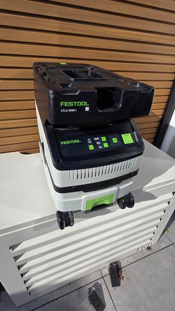 Festool CTLC Mini  accu stofzuiger + extra zakken beschikbaar voor biedingen