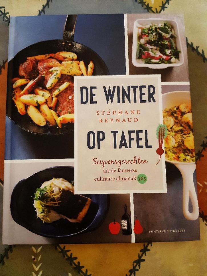 Stephane reynaud de winter op tafel hardcover 9789059565685., Boeken, Kookboeken, Gelezen, Nederland en België, Ophalen