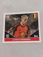 Topps / Sticker / Leandro Trossard / België / Euro 2024, Verzenden, Nieuw, Buitenlandse clubs, Poster, Plaatje of Sticker