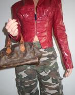 Y2K jas, Ophalen of Verzenden, Maat 34 (XS) of kleiner, Rood, Onbekend