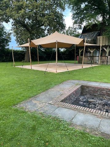 Huren / verhuren stretchtent 7,5x7,5  beschikbaar voor biedingen