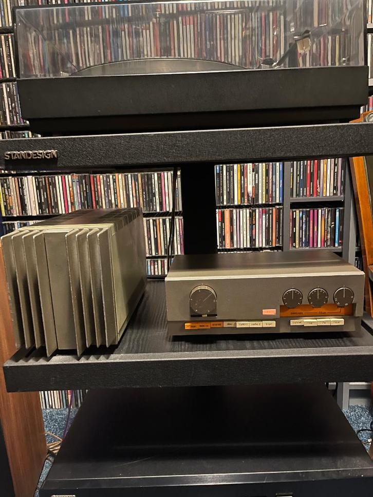 Te koop Quad 33 en 303 voor- en eindversterker, Audio, Tv en Foto, Versterkers en Receivers, Gebruikt, Stereo, Minder dan 60 watt