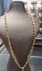 Mooie 14k 585 gouden ketting 70cm lang, Sieraden, Tassen en Uiterlijk, Kettingen, Ophalen of Verzenden, Nieuw, Goud, Goud