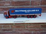 Tekno  Volvo  F88  met  Huifoplegger  van  Wim  Vos., Hobby en Vrije tijd, Modelauto's | 1:50, Ophalen of Verzenden, Nieuw, Bus of Vrachtwagen