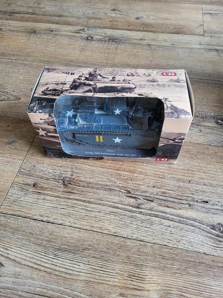 US Army 708th Tank Bataljon Saipan Juni 1944 WW2, Hobby en Vrije tijd, Overige Hobby en Vrije tijd, Zo goed als nieuw, Ophalen of Verzenden