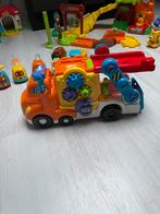 Toet toet auto baan en zoef zoef dieren park, Kinderen en Baby's, Speelgoed | Vtech, Ophalen, Zo goed als nieuw