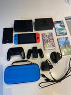 Nintendo switch, 2 dockingstations, pro controller, 3 games, Met 2 controllers, Ophalen of Verzenden, Zo goed als nieuw, Switch Original