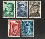 412 06 nvph 573-577 kinderzegels 1951 gebruikt zie scan, Postzegels en Munten, Postzegels | Nederland, Ophalen of Verzenden, Na 1940
