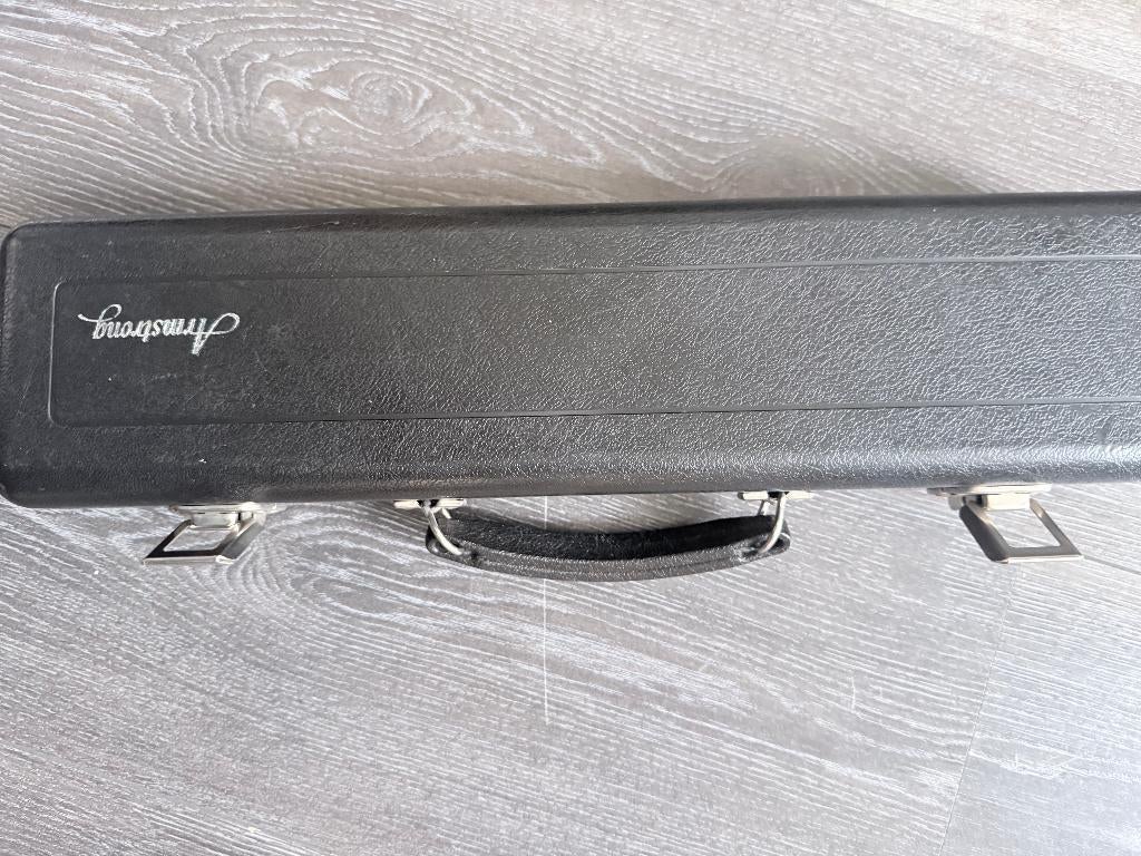 Armstrong 102E dwarsfluit (made in USA), Muziek en Instrumenten, Blaasinstrumenten | Dwarsfluiten en Piccolo's, Ophalen, Gebruikt