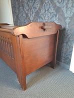 Oude Eiken Dekenkist, Huis en Inrichting, Woonaccessoires | Kisten, Ophalen, Gebruikt, Minder dan 50 cm, Minder dan 50 cm